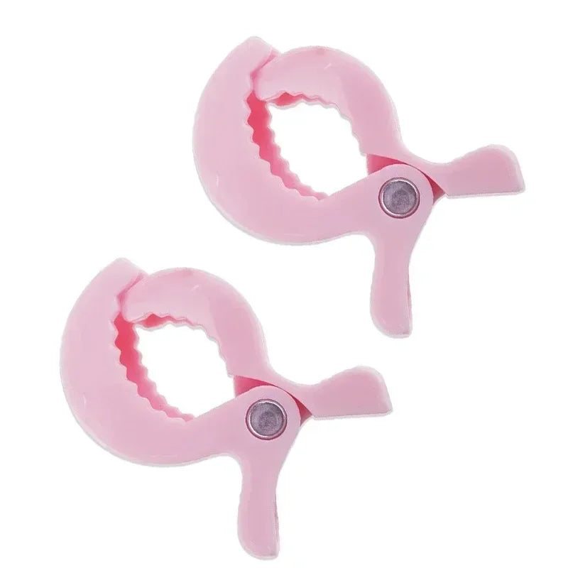 Kinderwagen Clips Zange – 2er/4er Set Multifunktionshaken Autositz Kinderwagen