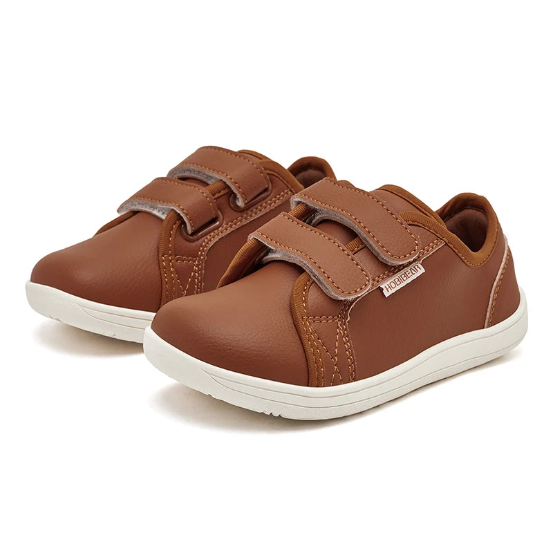 Chaussures Pieds Nus Enfant HOBIBEAR – Sneakers Minimalistes Bout Large Légères Garçon Fille