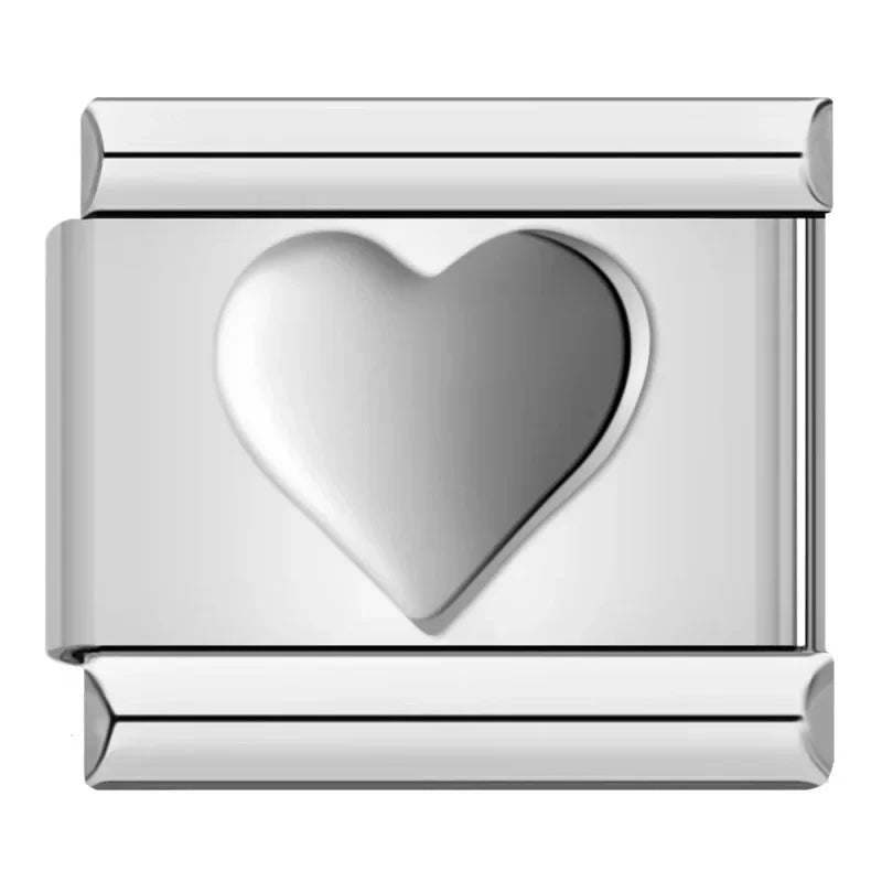 Niedlicher Tier-Charm für italienisches Armband, Edelstahl 9 mm