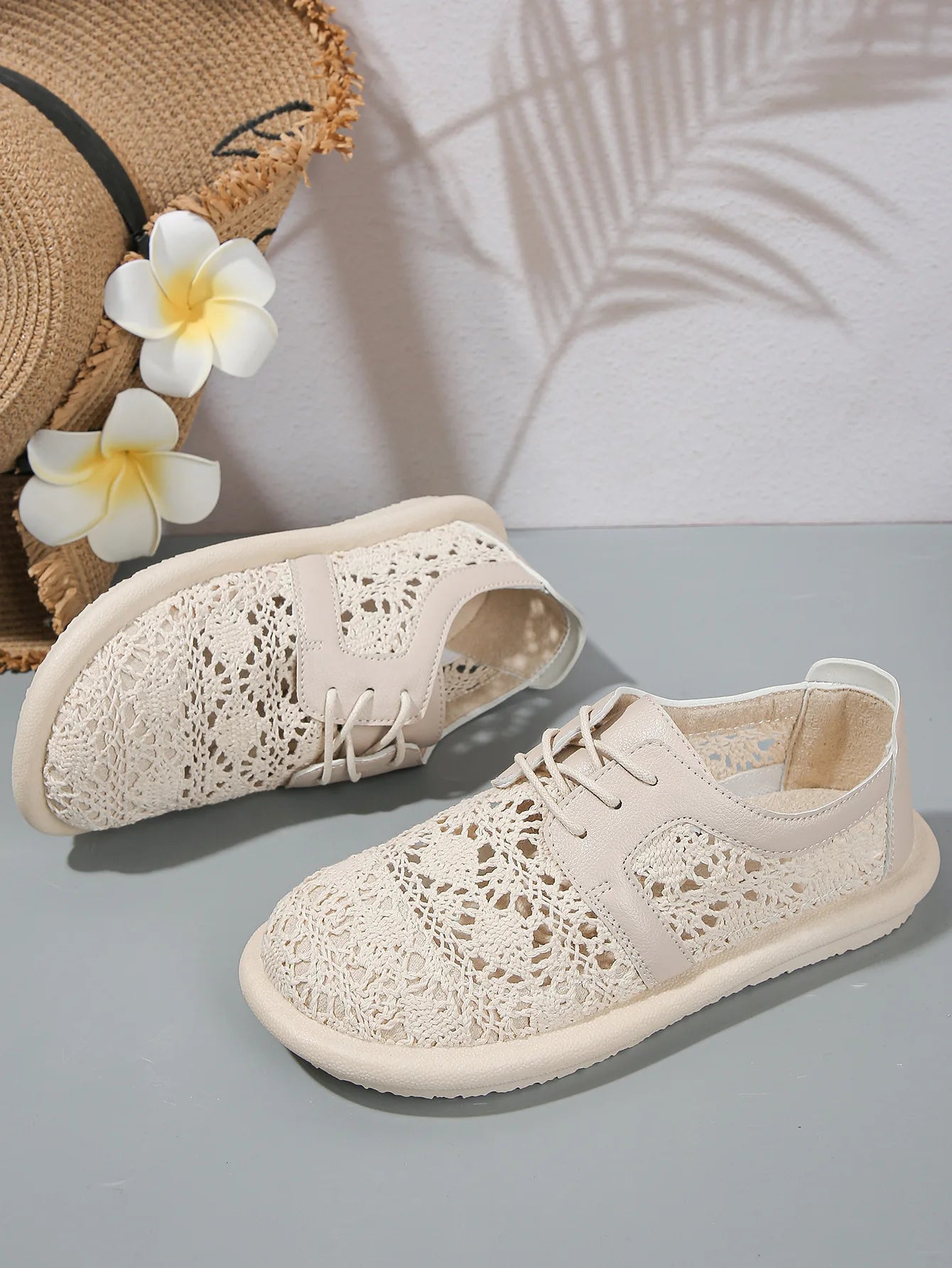 Luxus Designer Sandalen Leder Plateau Damen 2024 – Atmungsaktiv Freizeit Sommer Elegant