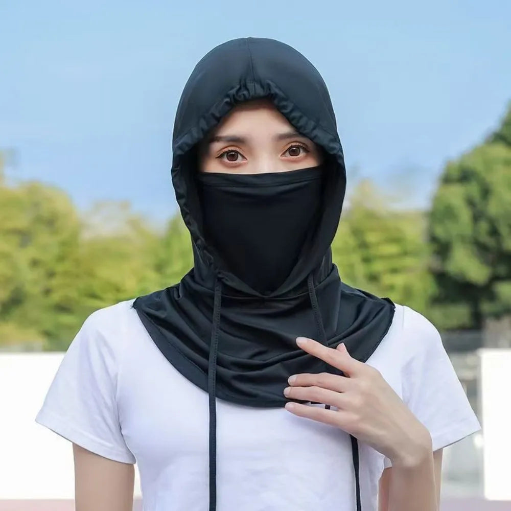 Cagoule Anti-UV Respirante – Masque Visage & Cache-Cou Long | Cyclisme, Moto, Pêche & Randonnée | Homme & Femme