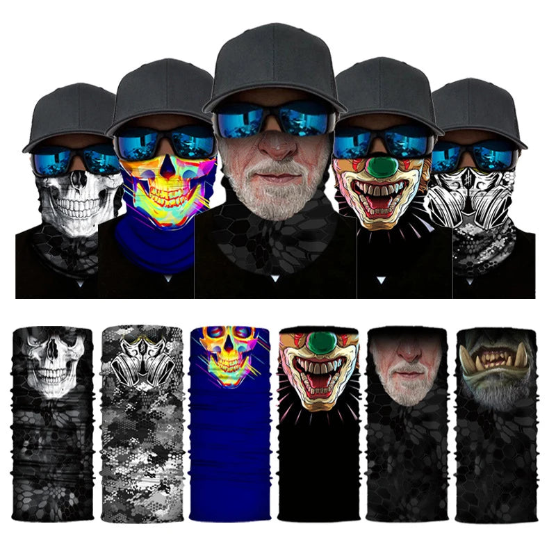 Tour de Cou Cagoule Multifonction – Bandana Sans Couture Coupe-Vent | Vélo, Ski, Moto, Randonnée & Snowboard