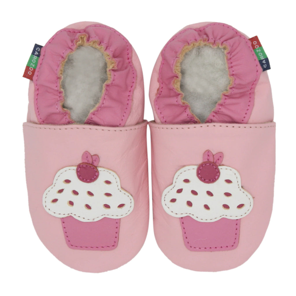 Chaussures Bébé Cuir Mouton Souple Antidérapantes – Premiers Pas Unisexe 0-24 Mois Carozoo