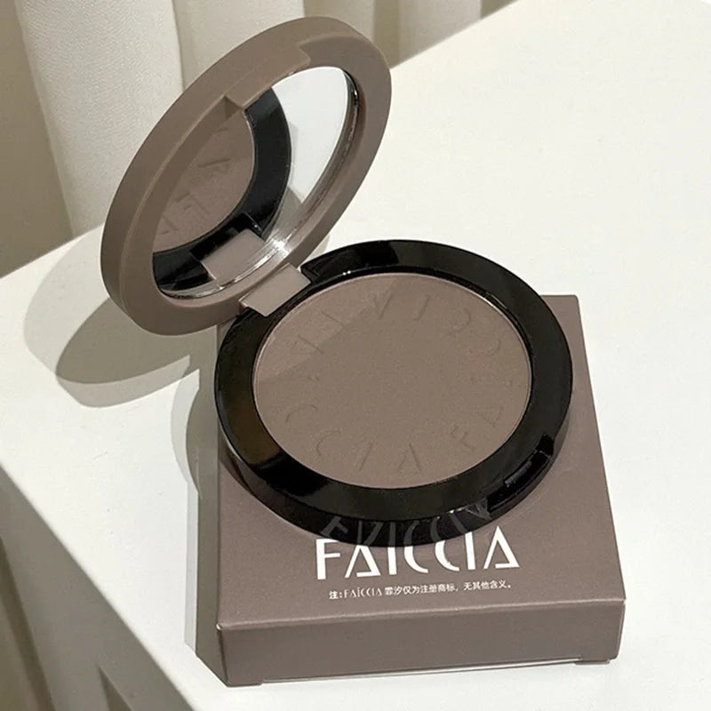Palette Contouring Nez Mat – Gris Ciment & Brun | Maquillage Longue Tenue