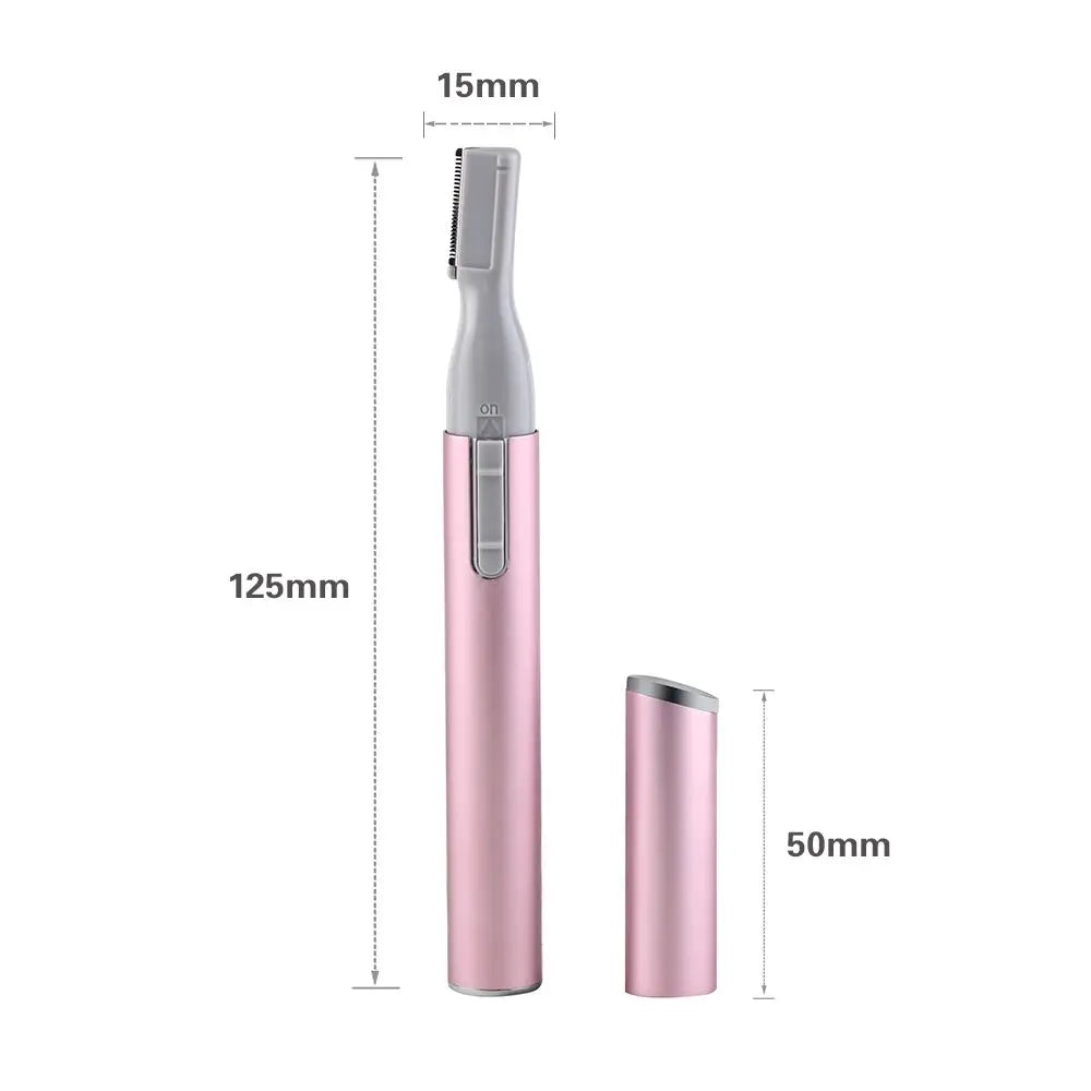 Rasoir Électrique Sourcils & Corps Femme – Tondeuse Visage Poils Lame Razor | Outil Beauté Maquillage