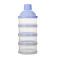 Boîte Doseuse Lait en Poudre Portable 4/5 Compartiments – Distributeur Bébé Snacks Alimentation