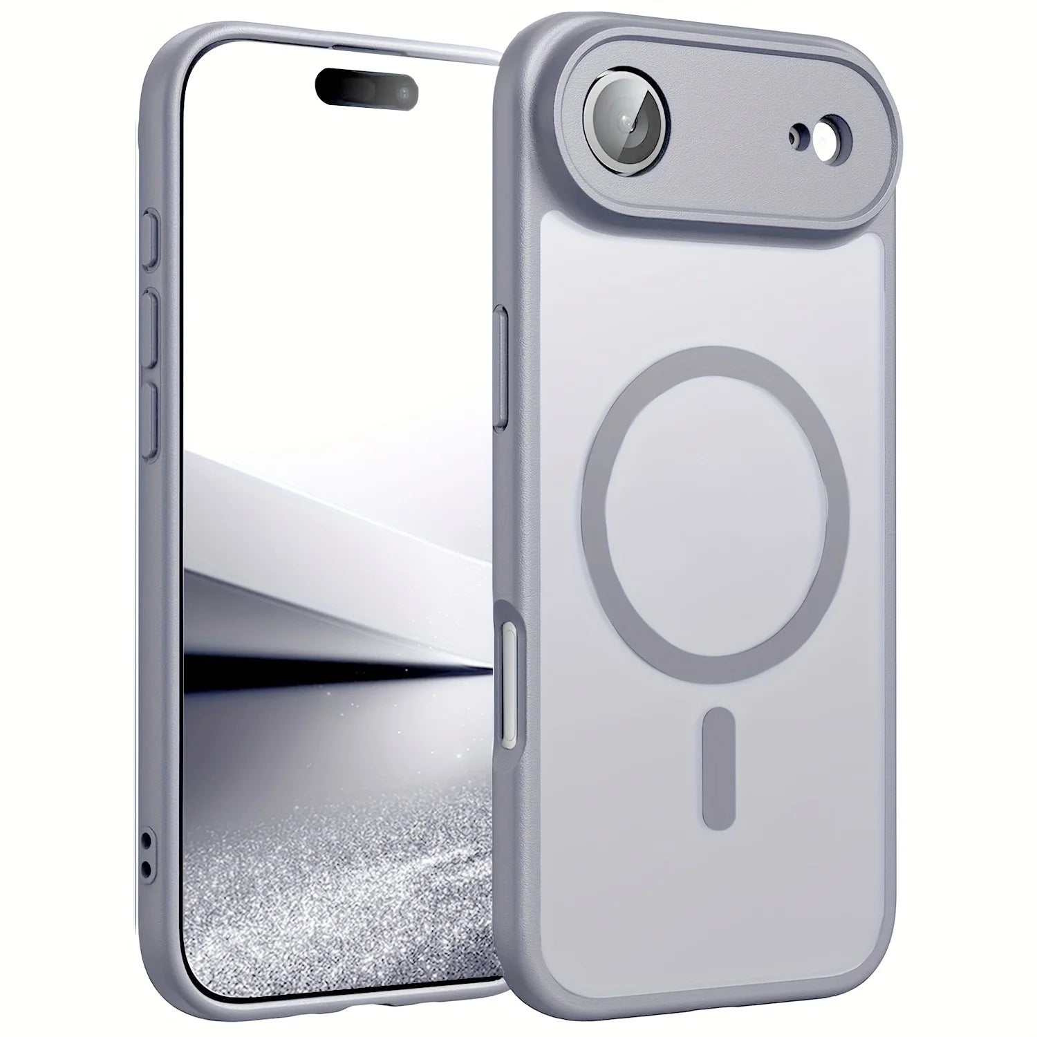 Coque Matte Translucide Magnétique Magsafe – iPhone 17 Air 16 16e 15 14 13 12 11 Pro Max