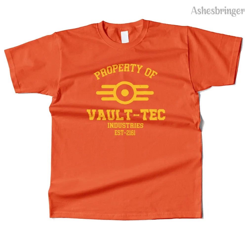 T-Shirt Unisexe Coton Vault-Tec Graphic Streetwear Casual – Tee Gaming Fallout Fan Art Homme & Femme | Mode Geek Pop Culture