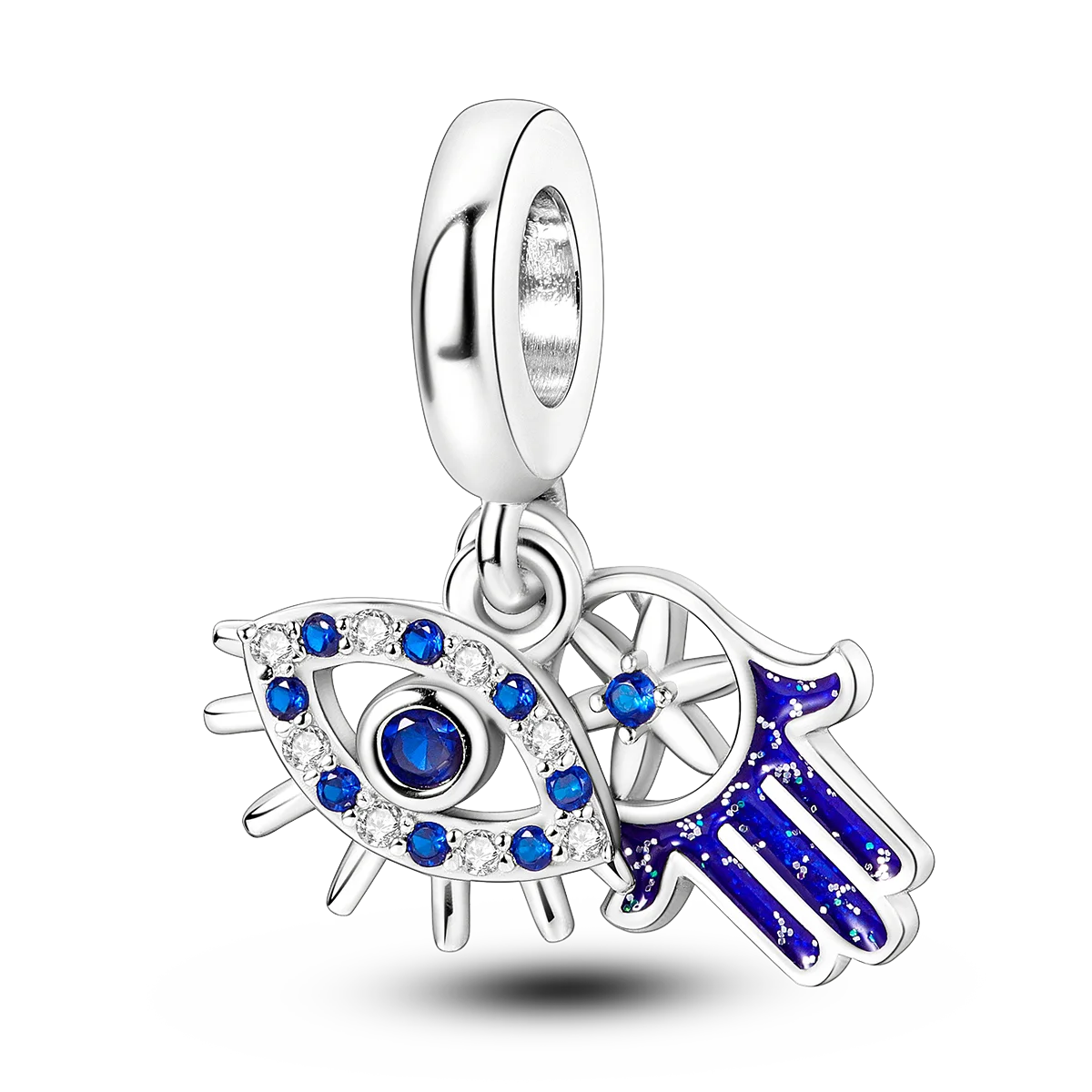 Charm Argent 925 Pendentif Croix, Ange, Pyramide & Pharaon – Breloque Spirituelle & Symbolique DIY | Compatible Bracelet Original | Bijou Personnalisé