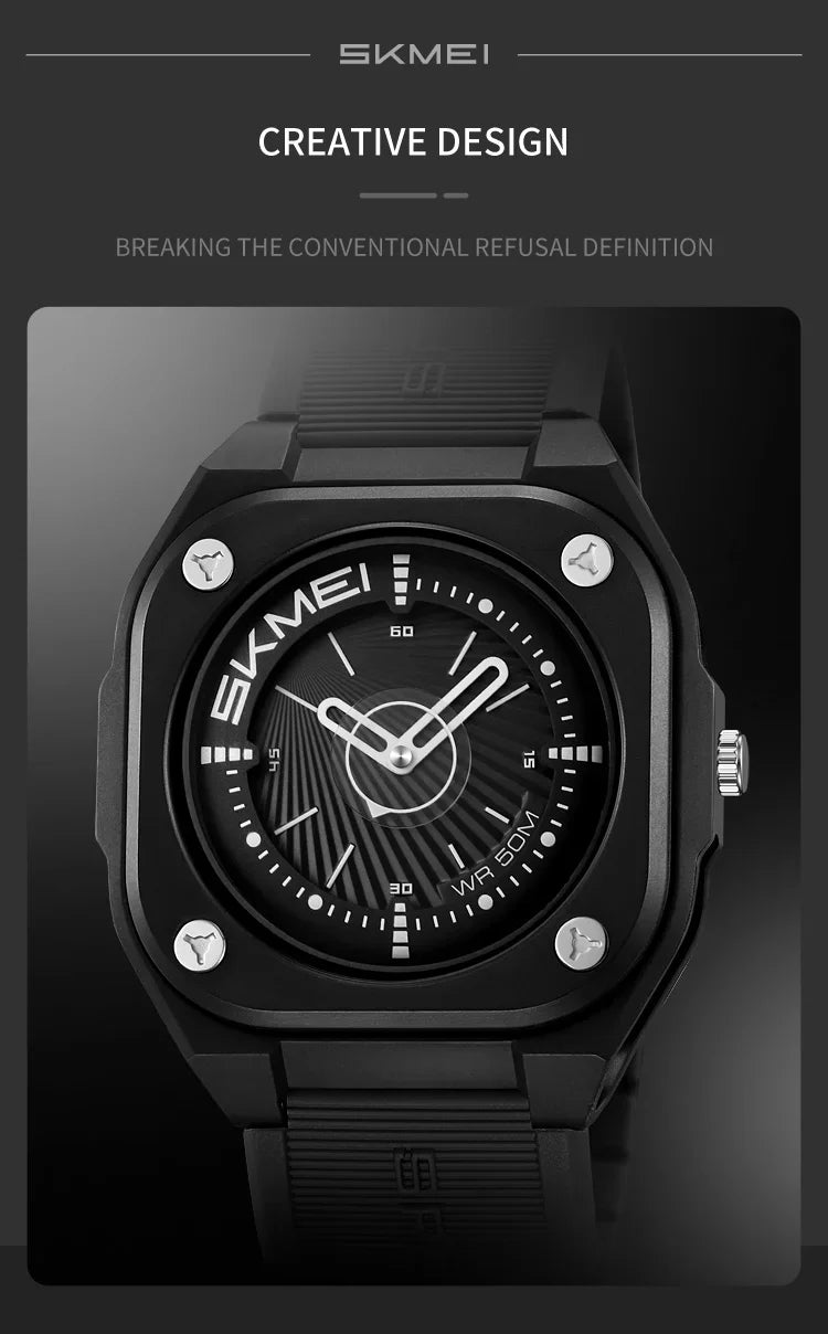 Montre Homme SKMEI 2329 Sport Business Quartz – Étanche Alarme Fashion Multifonction