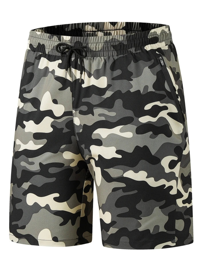 Short Homme Sport Séchage Rapide Respirant Gym Workout Running Cyclisme Cordon Taille Été Léger Confortable | Short Sport Séchage Rapide Premium