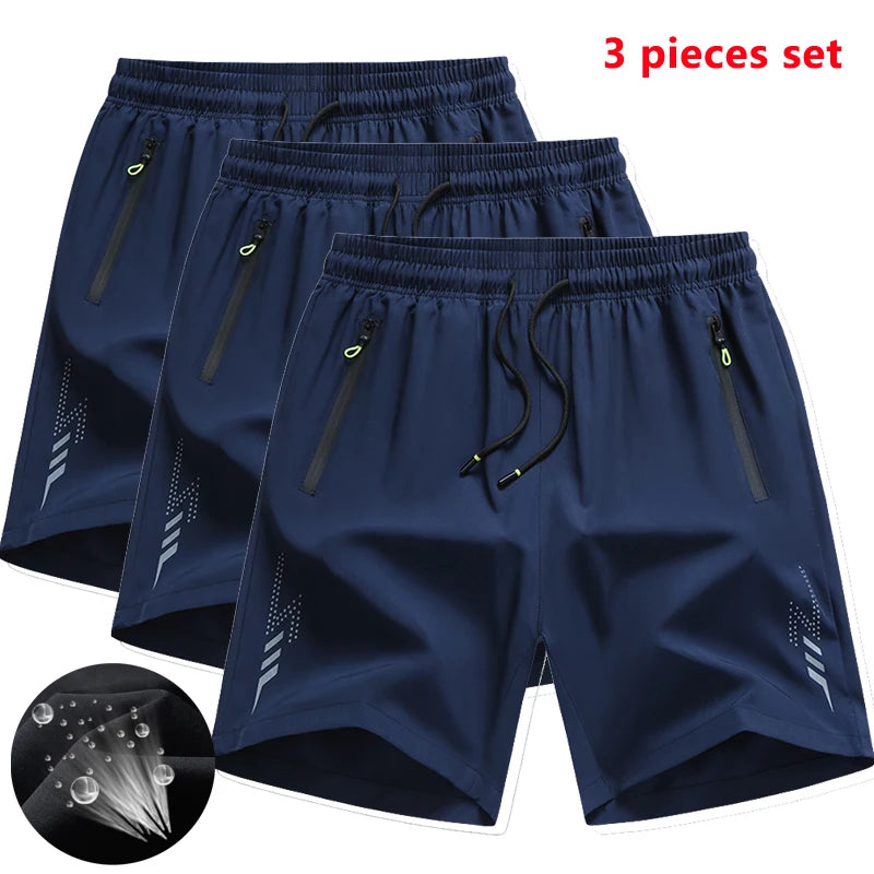 Pack 3 Shorts Homme Running Gym Sport Séchage Rapide Fitness Jogging Entraînement Été Confortables Légers Performants Tendance – Pack 3 Shorts Premium Running Gym Séchage Rapide Sport Été | Mode Homme Sportswear Premium