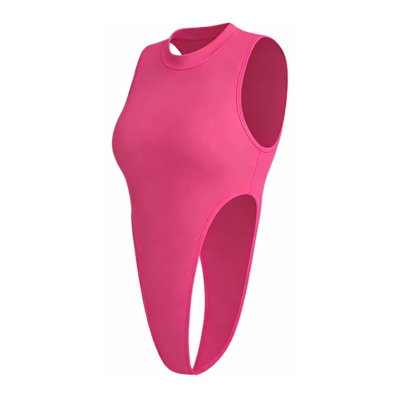 Body Combinaison Femme Sans Manches Slim Stretch Sexy – Top Gainant Flatteur | Soirée & Fête