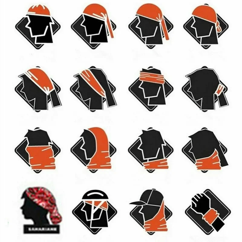 Tour de Cou Multifonction Sport & Outdoor Sans Couture – Cache-Cou, Masque & Bandana | Cyclisme, Randonnée & Quotidien