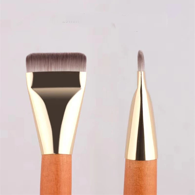 Pinceau Fond de Teint Ultra-Fin – Lot 1/2 Pcs | Contouring Plat & Blending Crème