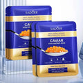 Set 5 Masques Visage Caviar & Acide Hyaluronique - Hydratation & Fermeté
