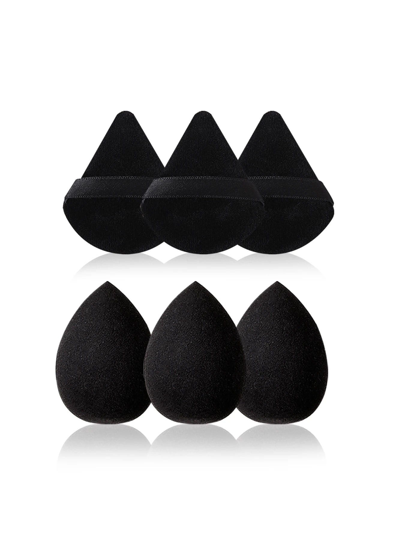 Set Pinceaux Maquillage Noir Professionnel Ultra-Doux – Blush, Fond de Teint, Correcteur & Fards à Paupières | Accessoire Beauté Femme