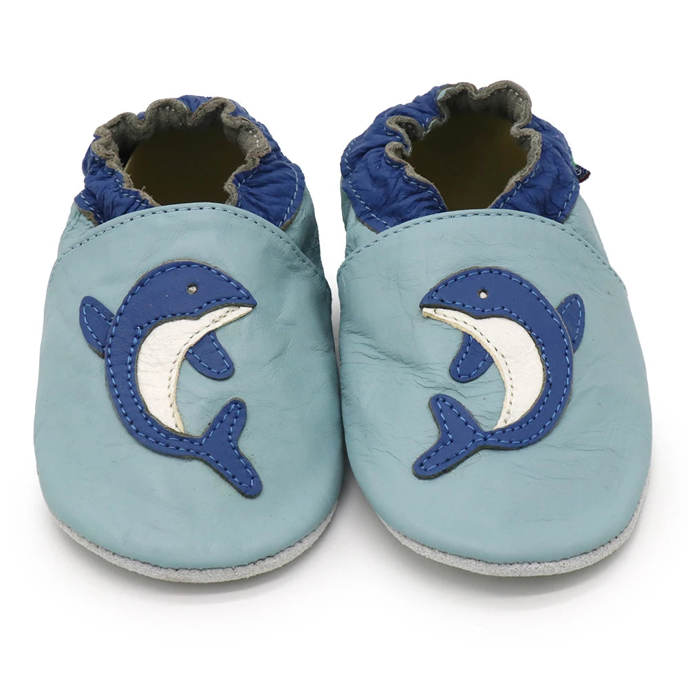 Chaussures Bébé Cuir Mouton Souple Antidérapantes – Premiers Pas Unisexe 0-24 Mois Carozoo