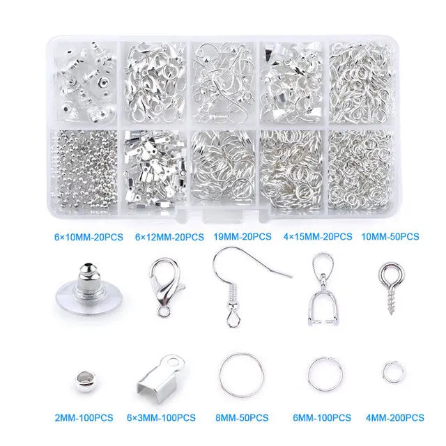 Kit Complet Création & Réparation Bijoux DIY – Outils, Fils Cuivrés, Fils & Accessoires Bijouterie | Idéal Débutantes & Créatrices Fait Main