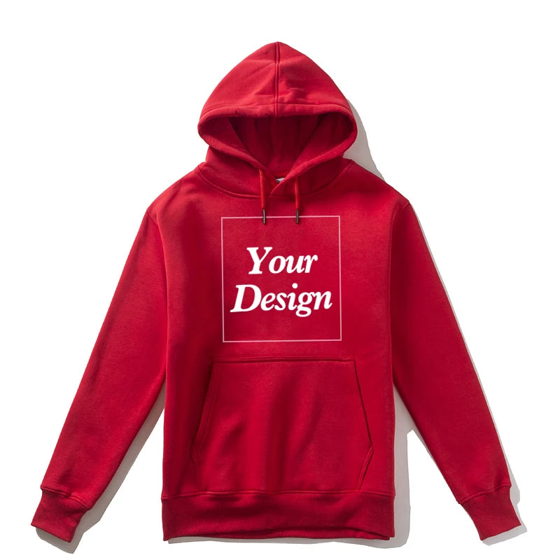 Sweat à Capuche Unisexe Coton Premium 350gsm Personnalisable Photo Texte Logo Polaire Épaisse Chaud Automne Hiver – Hoodie Qualité Supérieure | Mode Tendance