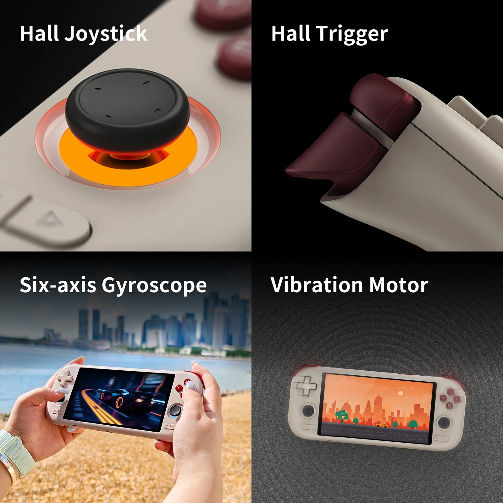 MANGMI AIR X Console Portable Android 14 – Snapdragon 662, Écran Tactile 5.5'', Charge Rapide 15W | Gaming Mobile