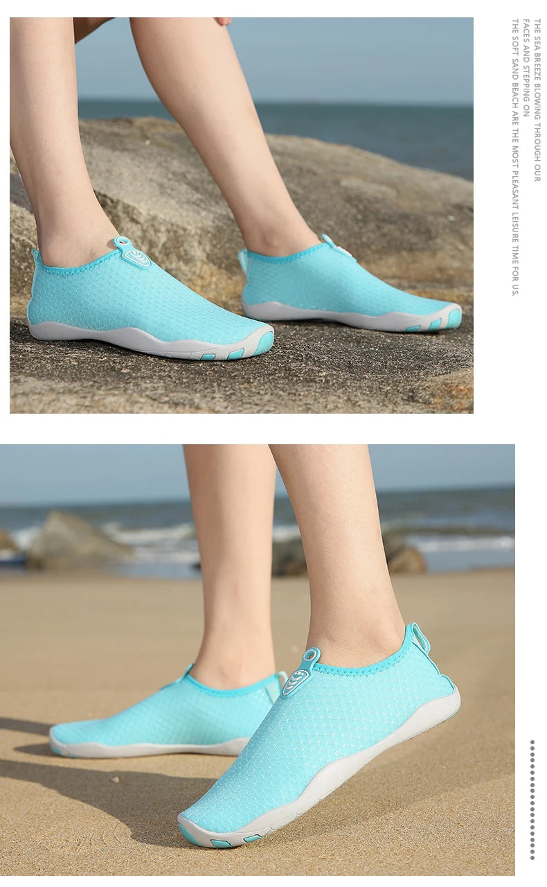 Chaussures Aquatiques Unisexe Grande Taille – Pieds Nus, Plage & Piscine | Yoga, Fitness & Natation | Tailles 35-46