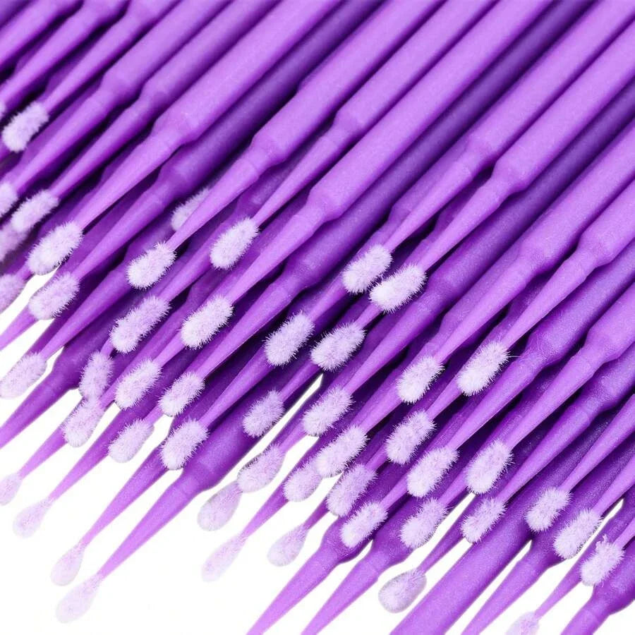 Micro Applicateurs Jetables Cils & Cosmétiques – Lot 100 à 400 Pcs | Cotons-Tiges Précision Maquillage