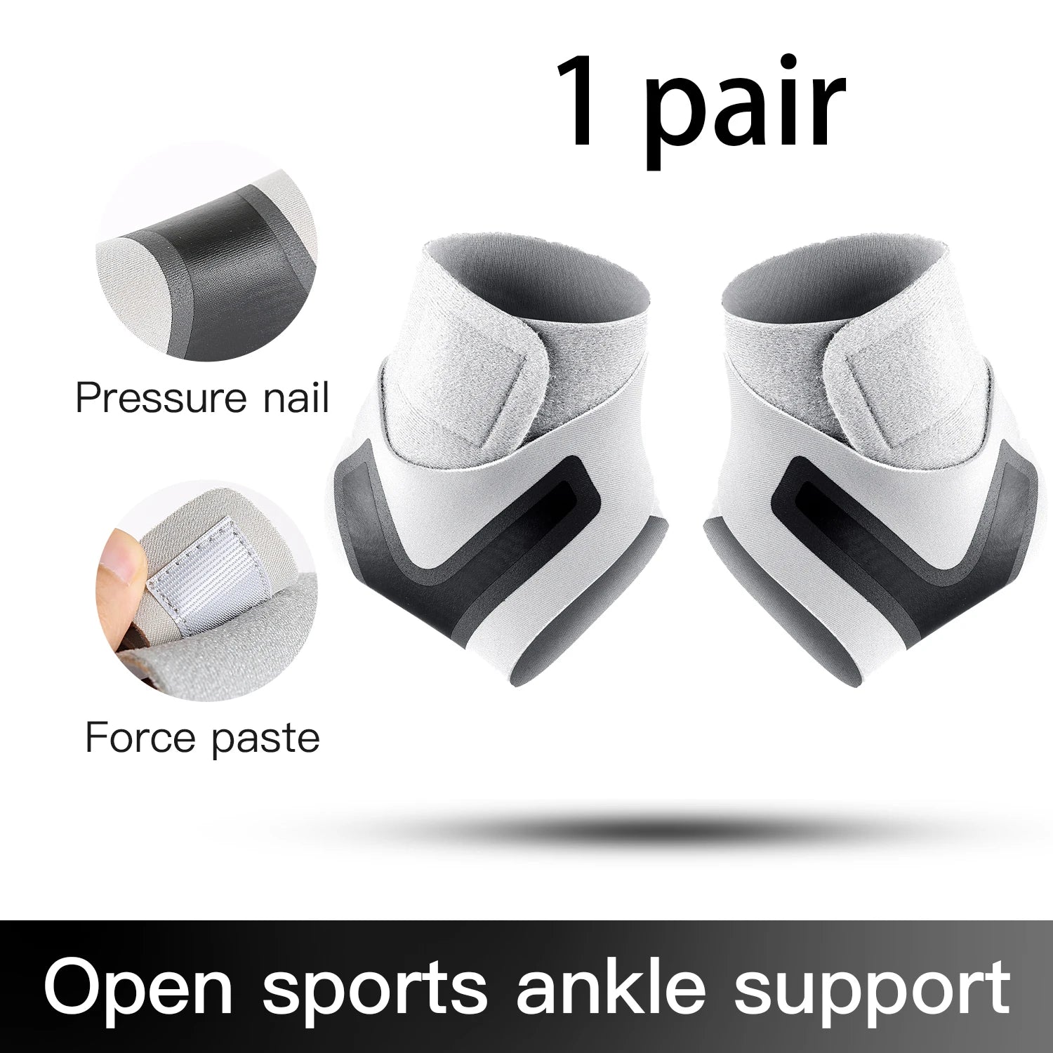 Chevillieres de Sport Réglables – Lot de 2 | Maintien & Protection Cheville | Élastique Respirant Anti-Entorse | Fitness & Running
