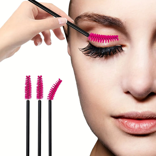 Brosses Jetables Cils & Sourcils – Lot 50 Pcs | Applicateurs Mascara & Extension