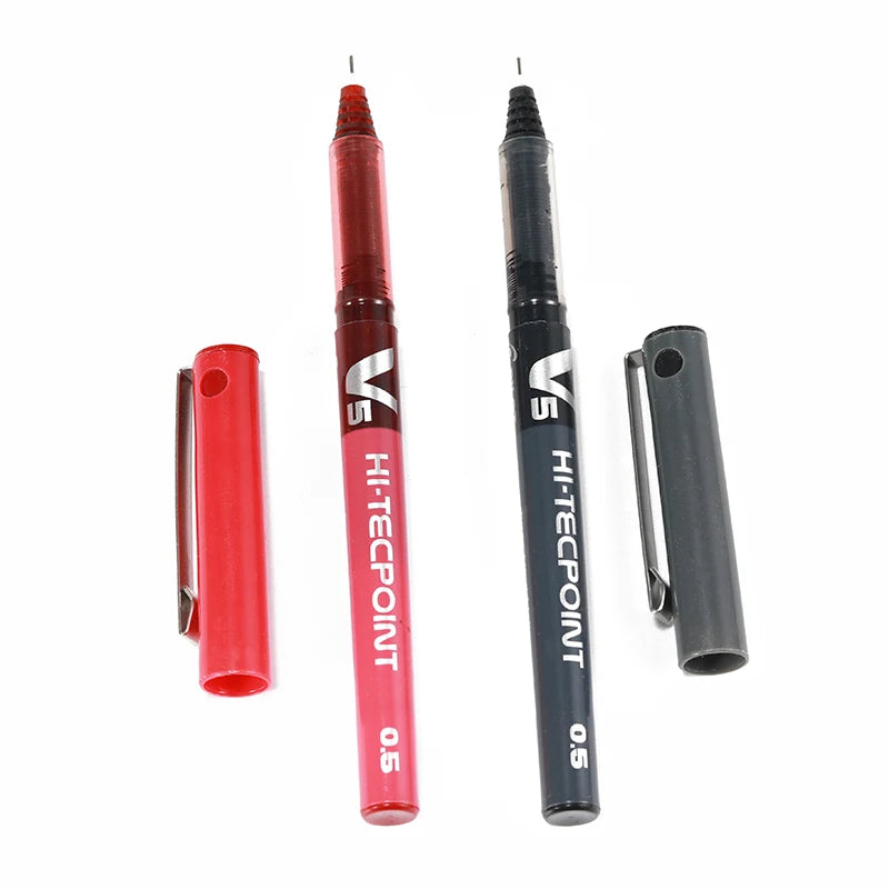 Stylo Marqueur Tatouage Temporaire Microblading – Noir & Rouge Waterproof | Sourcils, Lèvres & Maquillage Permanent