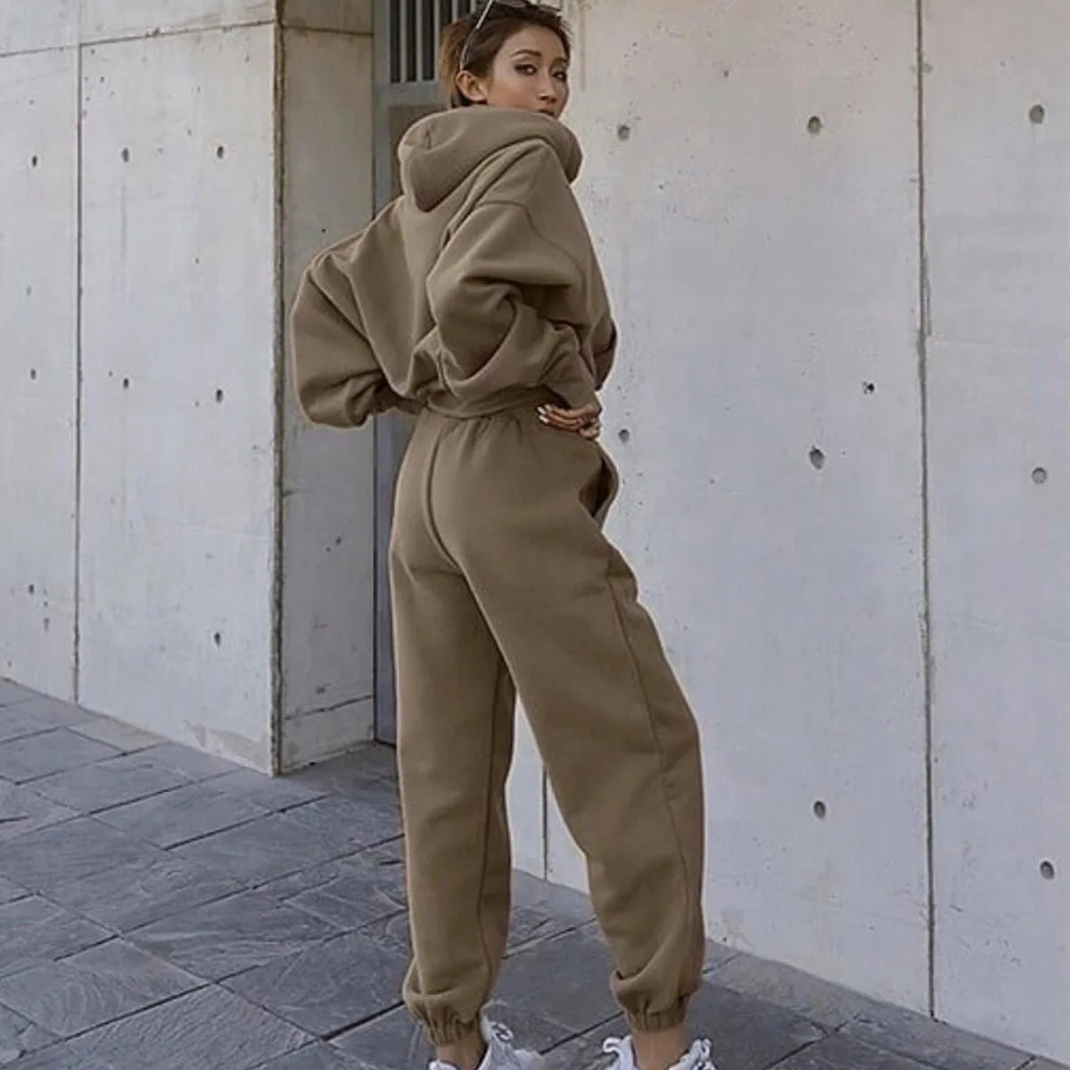 Ensemble Femme Zekye 2025 Sweat Veste Jogging – Casual Élégant Tracksuit Sportswear