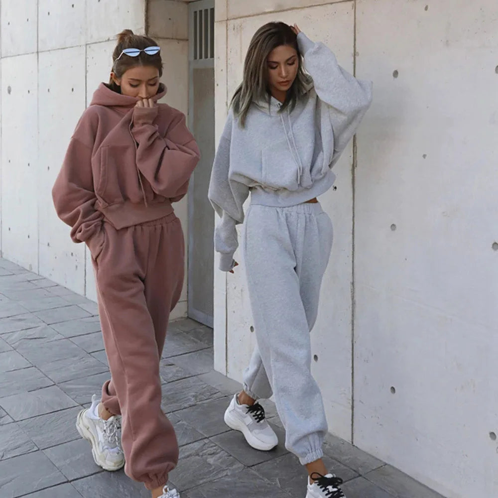 Ensemble Femme Zekye 2025 Sweat Veste Jogging – Casual Élégant Tracksuit Sportswear