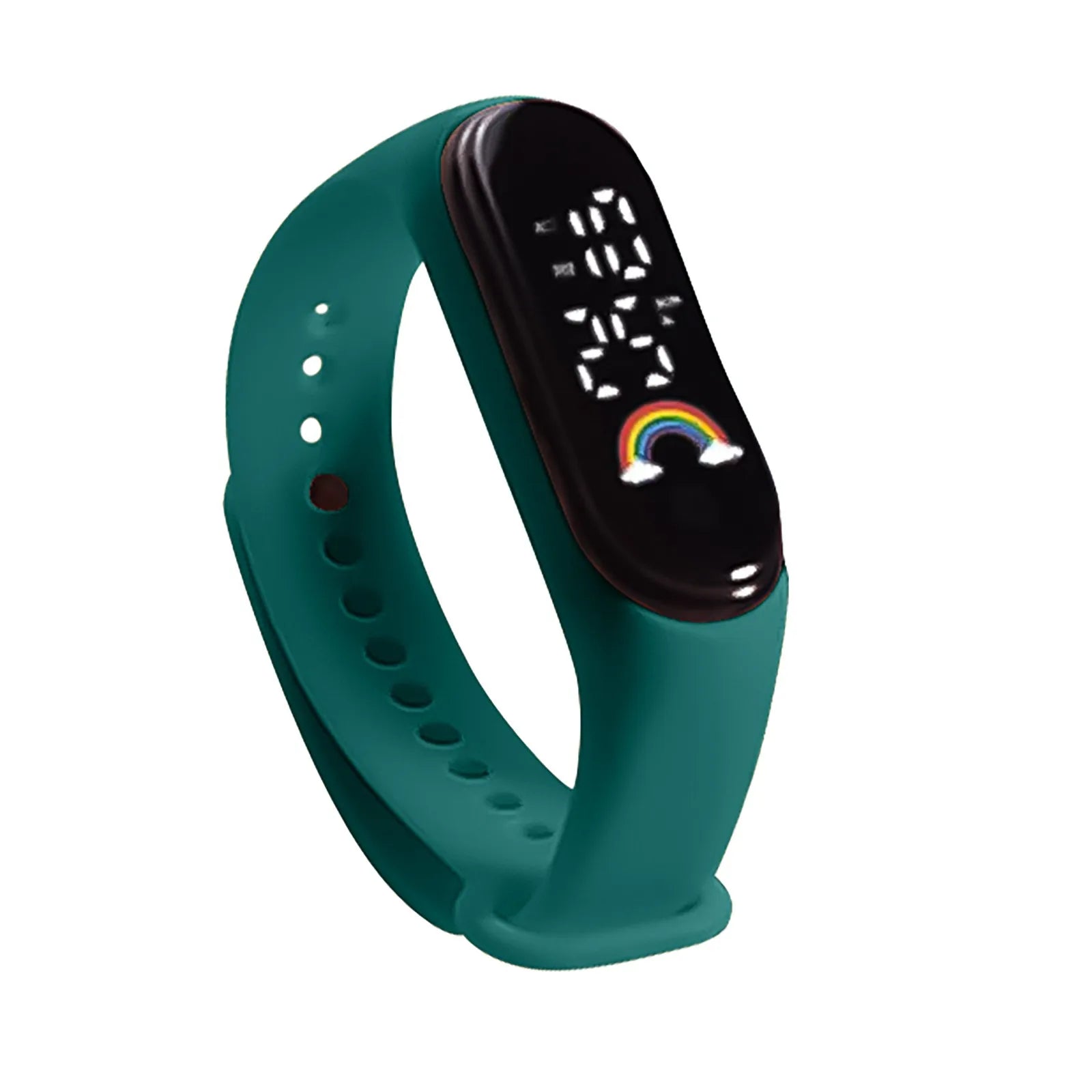 Montre Enfant Fille Garçon LED Tactile Sport – Bracelet Électronique Étanche Tendance 2025