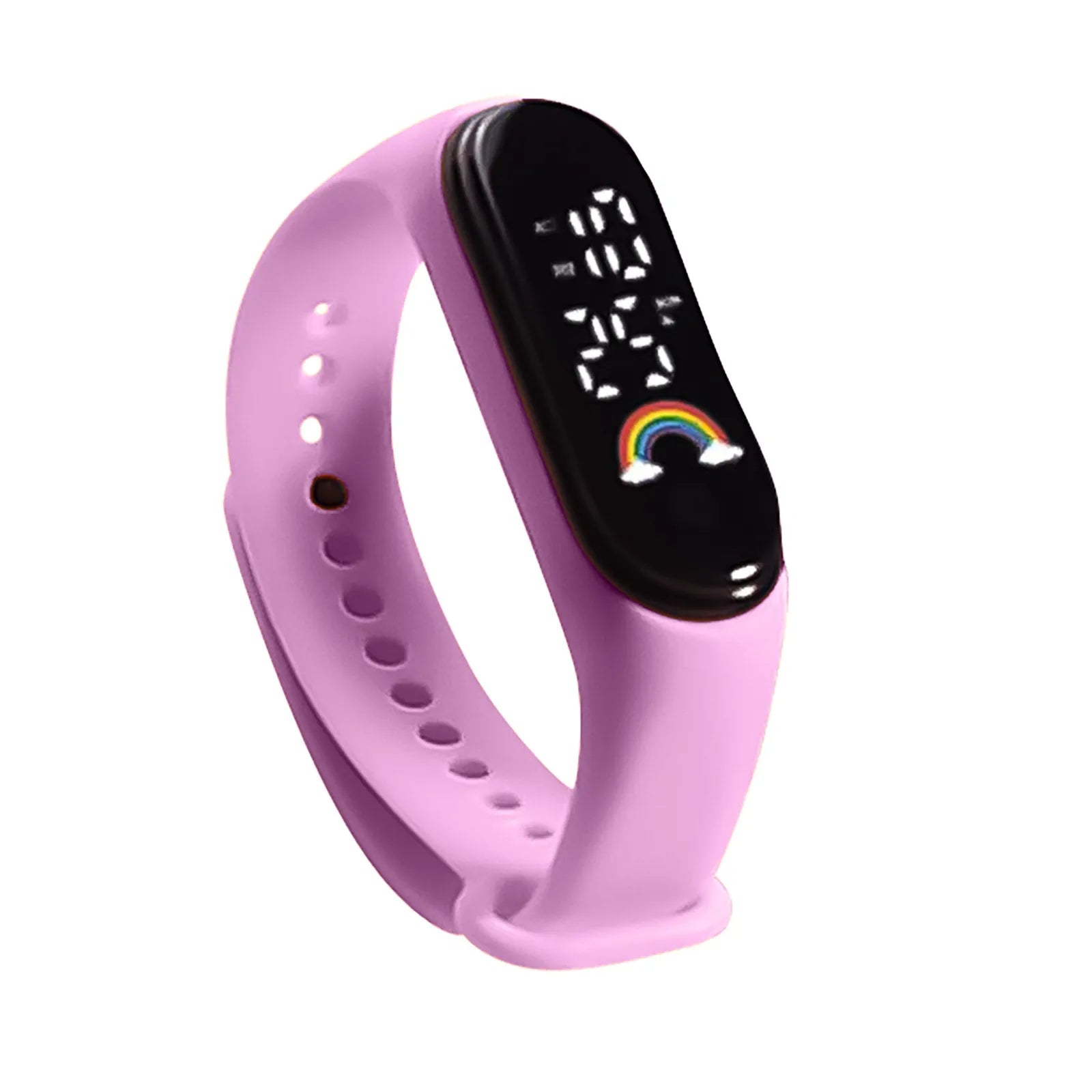 Montre Enfant Fille Garçon LED Tactile Sport – Bracelet Électronique Étanche Tendance 2025