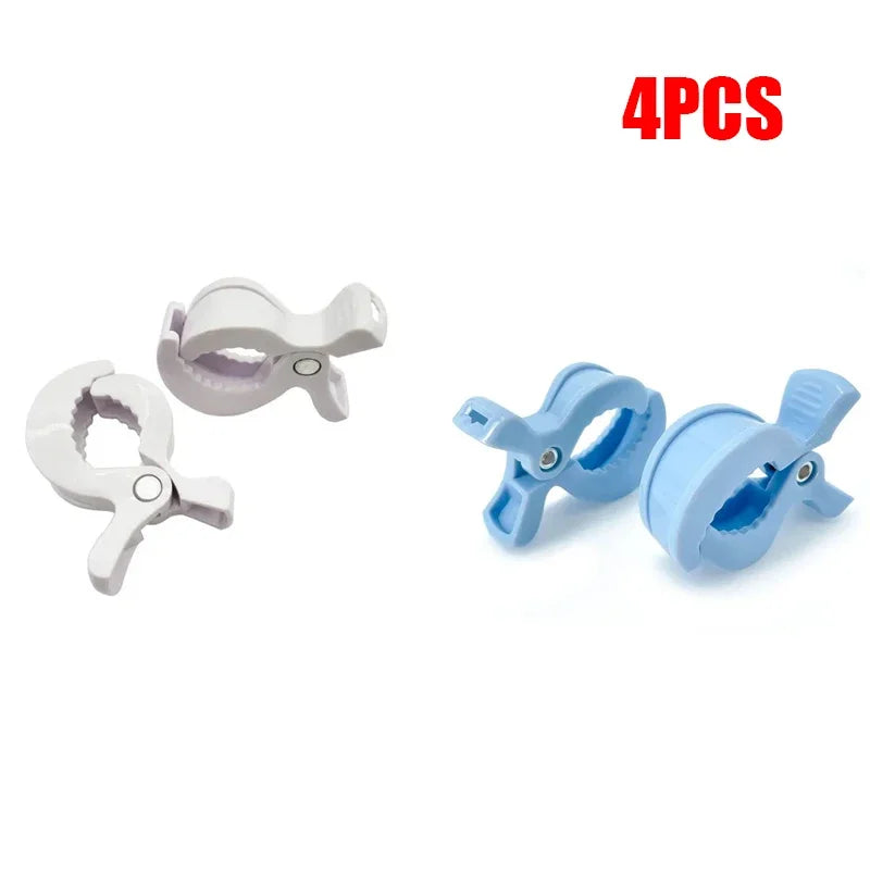 Kinderwagen Clips Zange – 2er/4er Set Multifunktionshaken Autositz Kinderwagen