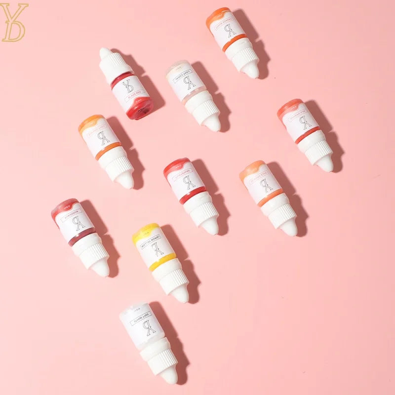 Pigments Lèvres Semi-Permanent YDPMU NEO – Neutralisation 10 Couleurs | Maquillage Permanent