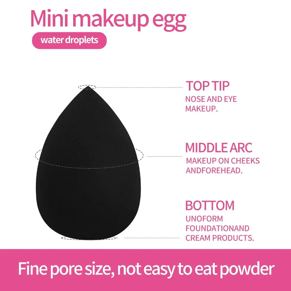 Kit Outils Maquillage 11 Pcs MAANGE – 4 Pinceaux, Puff Poudre, Éponge, Coussin d’Air & Correcteur | Set Complet Fard à Paupières