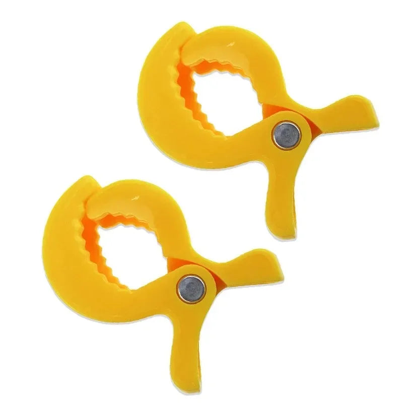 Kinderwagen Clips Zange – 2er/4er Set Multifunktionshaken Autositz Kinderwagen
