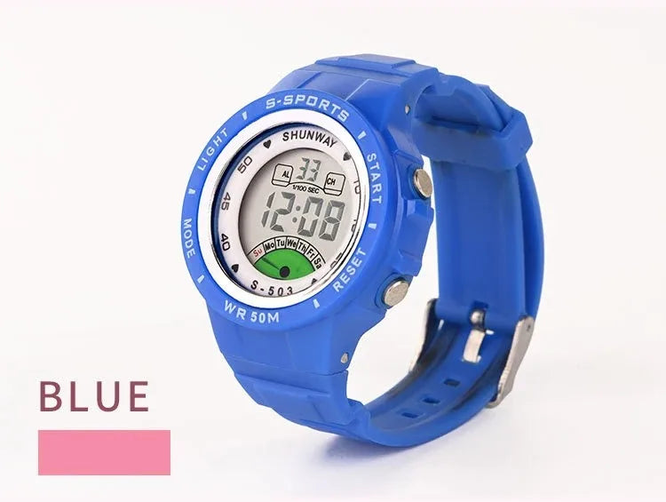 Montre Enfant UTHAI CE02 Quartz Colorée – Fille Garçon Étanche 50M Sport Student
