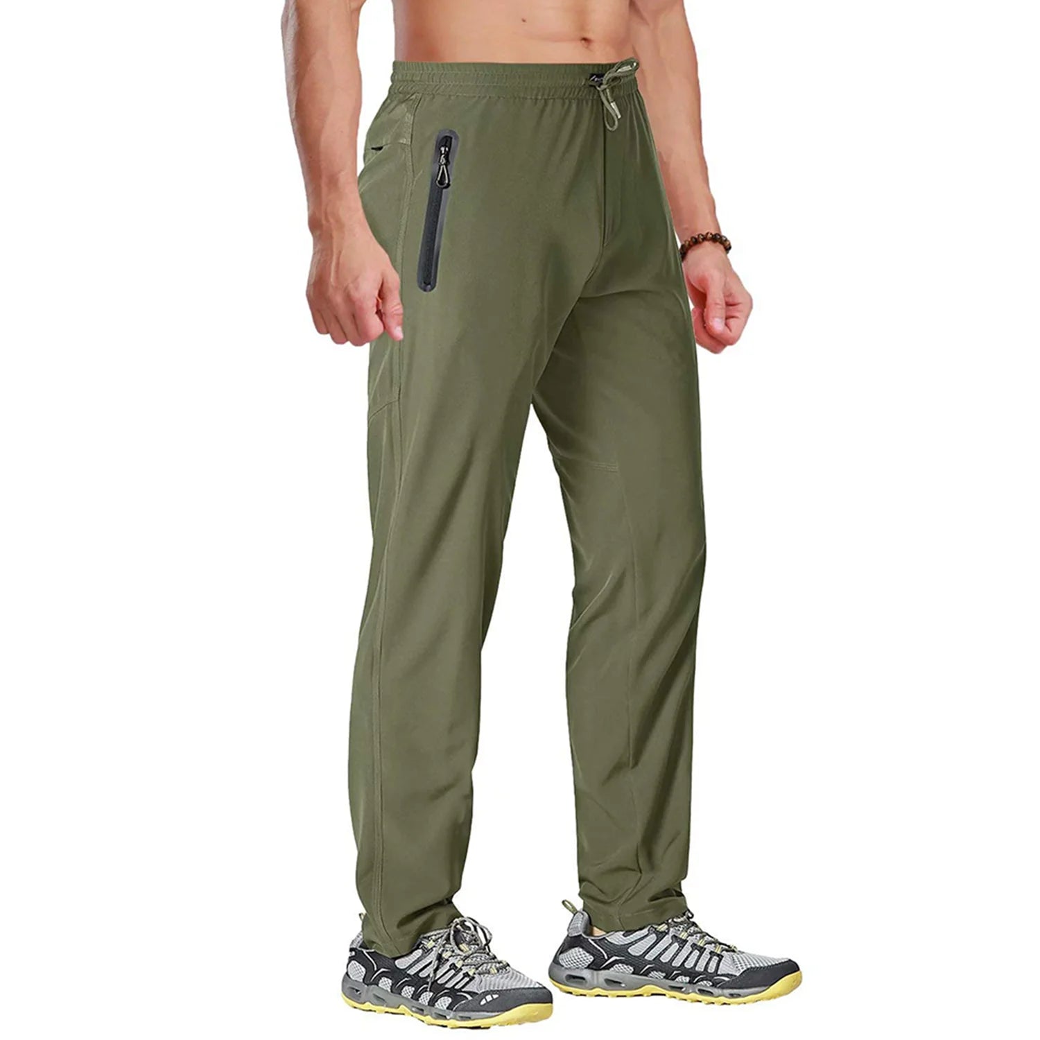 Pantalon Outdoor Homme Séchage Rapide Straight Running Randonnée Élastique Léger Yoga Fitness Jogger Performant Confortable Intemporel – Pantalon Outdoor Premium Séchage Rapide Randonnée | Mode Homme Outdoor Sport Premium
