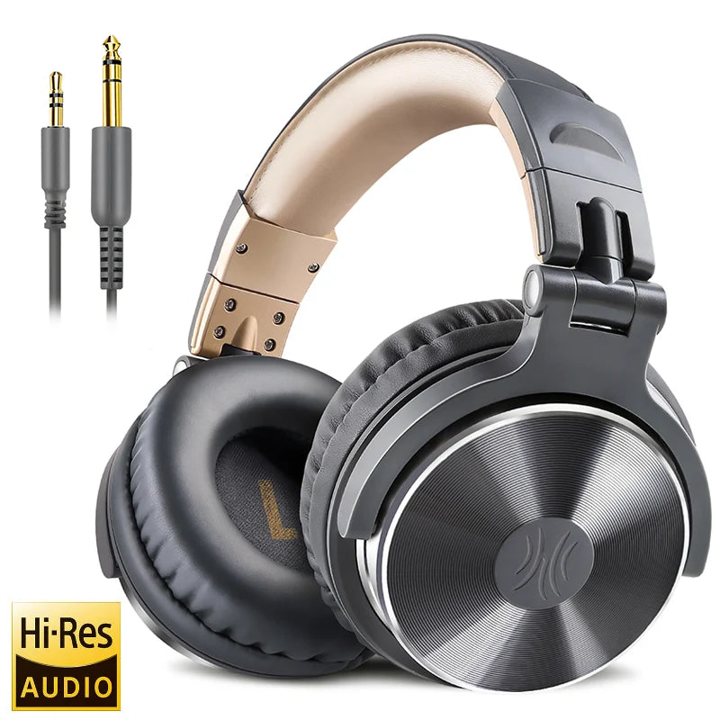 Oneodio Casque Studio DJ HiFi – Filaire Over-Ear Monitoring Musique & Gaming | Micro Intégré PC & Téléphone