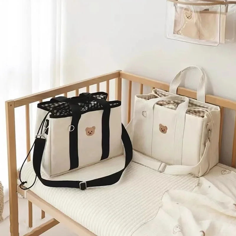 Wickeltasche Baby Mutterschaft – Multifunktionale Mama Tasche Kinderwagen Windel Organizer