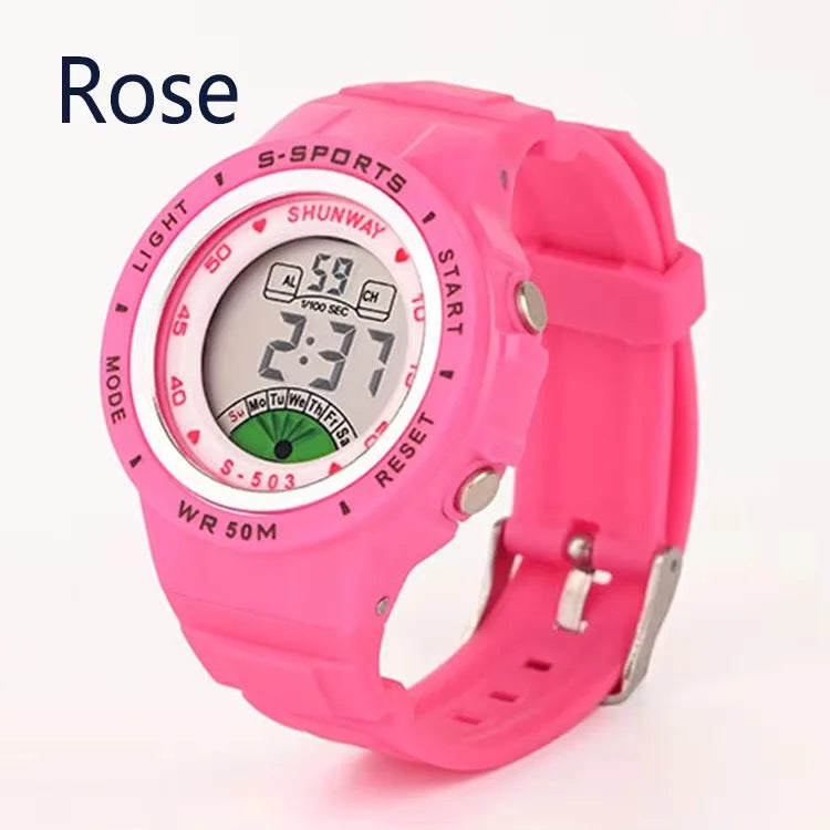 Montre Enfant UTHAI CE02 Quartz Colorée – Fille Garçon Étanche 50M Sport Student