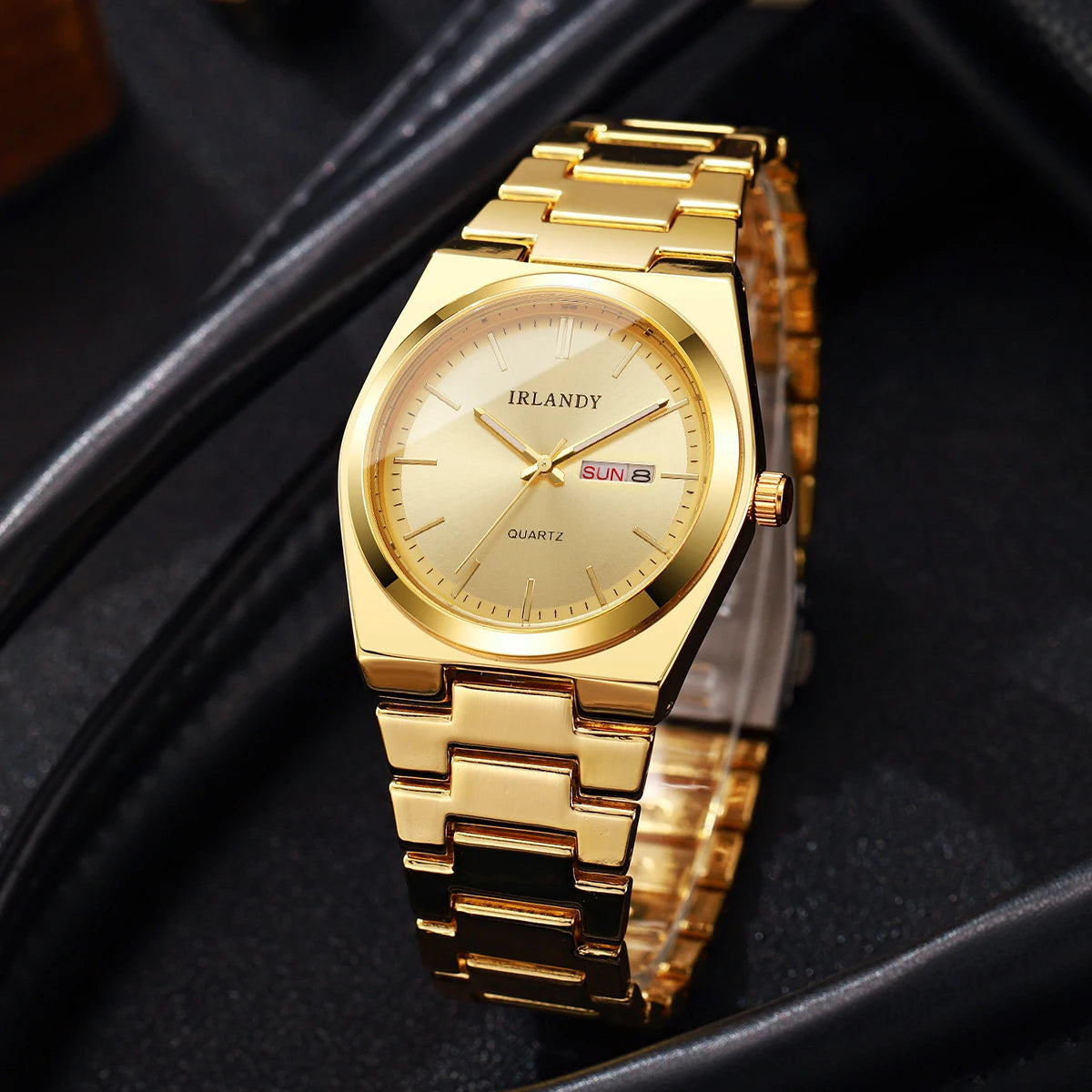 Montre Homme Luxe Business Quartz Calendrier – Élégante Fashion Casual