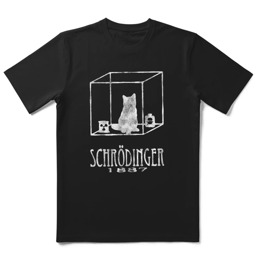T-Shirt Homme 100% Coton Imprimé Chat Cool Loose Été Manches Courtes Col Rond Casual Tendance – Tee Graphique Félin Streetwear | Mode Homme Premium