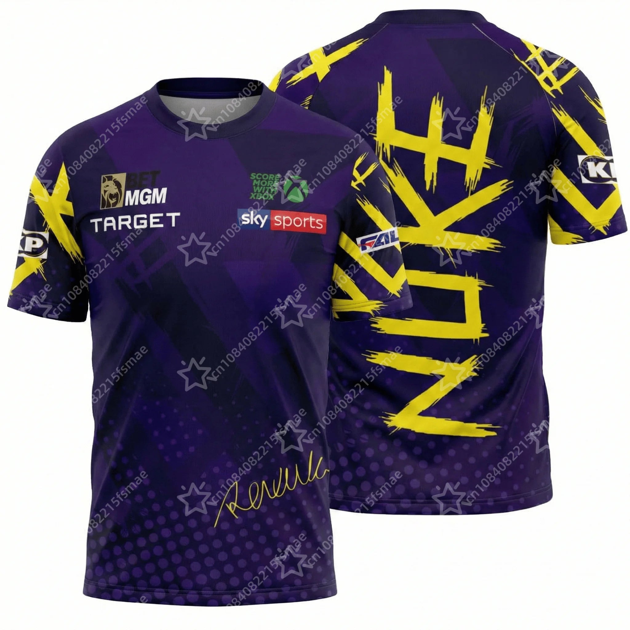 T-Shirt Fan Luke Littler "The Nuke" PDC Darts 2026 – 3D-gedrucktes Kurzarm-Trikot für Herren