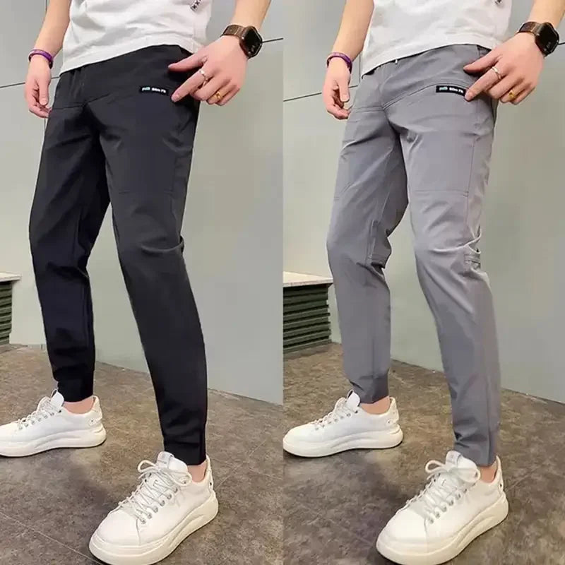 Pantalon Cargo Homme Multi-Poches Stretch – Jogging Slim Casual Outdoor Travail