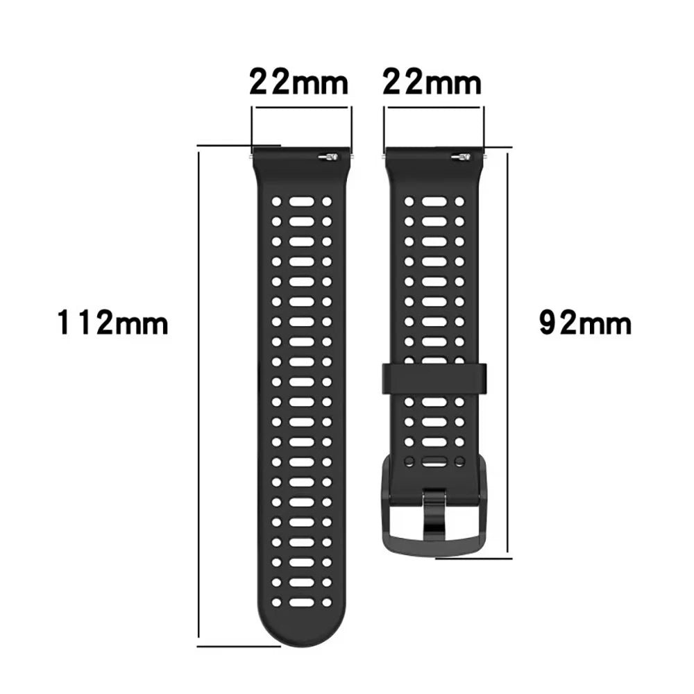 Bracelet Silicone Sport Suunto 20mm & 22mm – Compatible Race S, Vertical, Ocean, 5, 9 Peak Pro & 3 Fitness | Remplacement Premium