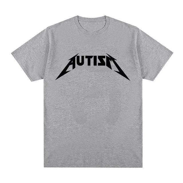 T-Shirt Unisexe Metal Rock Meme Oversize Loose Été – Hip Hop Streetwear Manches Courtes Sport Tendance | Mode Homme & Femme