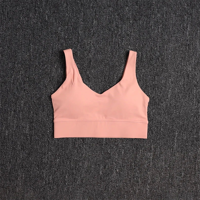 Brassière Sport Femme Dos Nu Sexy – Anti-Choc, Sans Manches | Yoga, Running & Gym | Top Fitness Gainant & Respirant
